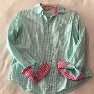 Brooks brothers long sleeve button top